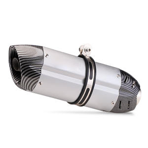 Tuyau de silencieux d'échappement de moto universel de 51mm pour Honda <span class=keywords><strong>Yamaha</strong></span> <span class=keywords><strong>FZ6N</strong></span> R3 GSXR1000 Z900 ZX6R R15V2 Xsr155 Adv150 - Product Image 1