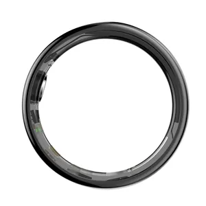 HSR02 2024 New Arrival Multifunctional Smart Ring Wearable Fitness Tracker Lithium Battery Health Monitor IPX68 Stainless Ring