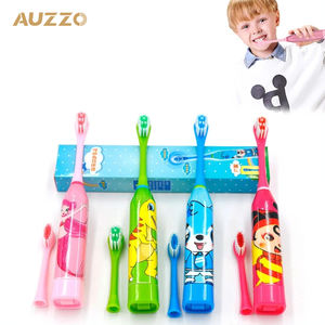 סין מותאם אישית רך ילדים נסיעות ילד אוטומטי חשמלי אלקטרוני נקי מברשת שיניים צחצוח שיניים לילדים לילדים עם קריקטורה - Product Image 5