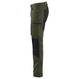 BLAKLADER - 145918454298C46 Pantalones de servicio con Stretch Forest Night/Black-PANTALONES DE TRABAJO EAN 7330509914151 - Product Image 3