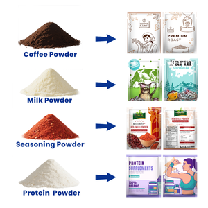 Machine d'emballage automatique multi-voies sachets <span class=keywords><strong>poudre</strong></span> <span class=keywords><strong>de</strong></span> jus boisson instantanée <span class=keywords><strong>lait</strong></span> thé café 10g 20g - Product Image 2