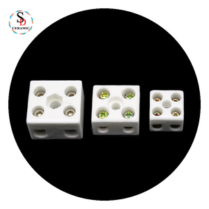 Conector de bloque de terminales de cerámica esteatita resistente a altas temperaturas personalizado para conexión de cable - Product Image 5