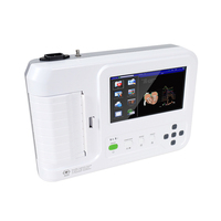 CONTEC ECG600G CE Disetujui 3 / 6 Saluran Elektrokardiograf Mesin Ecg