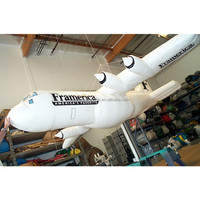 Avion gonflable géant personnalisé, avion publicitaire gonflable à vendre