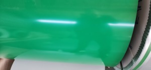 Bobina de acero galvanizado prepintado PPGI de alta calidad, precio bajo certificado BS ASTM, doblado laminado en frío Z60G JIS Z60G JIS - Product Image 2