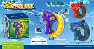 Hot Sell 800ML Large Capacity Long Range Light Outdoor Beach Summer Swimming Pool Toys Electric Water Gun for Kids - Product Image 2