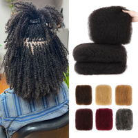 Orientfashion Grossiste de Cheveux Indiens Bruts, Cheveux Humains Afro Crépus en Vrac, Double Drawn, Extensions de Cheveux Humains Économiques en Vrac