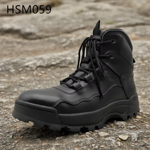 Botas de Combate LXG, Modelo Steppe Exploration, de 6 Pulgadas, para Uso Prolongado, Impresionantes Botas de Marcha con Cuero Vacuno Natural, HSM059 - Product Image 1