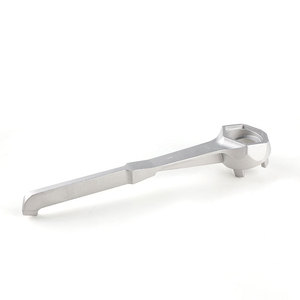 Llave para bidones de aleación de aluminio con apertura hexagonal de un solo extremo, herramienta de grado industrial para la eliminación de tapas de bidones de aceite - Product Image 5