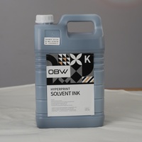 Encre solvant nano-filtrée inodore anti-précipitation pour tête d'impression KONICA 9888H pour l'impression d'affiches publicitaires en centres commerciaux intérieurs