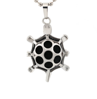 Collier diffuseur d'huiles essentielles en alliage suspendu pour aromathérapie unisexe