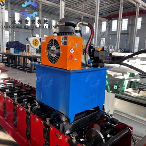 Máquina Automática para Formar Perfiles de Acero Ligero con Servomotor, Control PLC, Caja de Engranajes y Bomba - Product Image 4