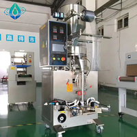 Machine de remplissage automatique de sachets d'eau à haute productivité pour boissons et aliments, facile à utiliser, avec collage de sachets Doypack