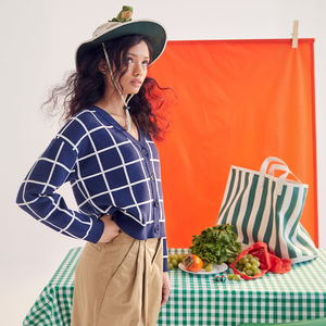 กระเป๋าสะพายไหล่กระเป๋าผ้าใบแคนวาสใบใหญ่พร้อมกระเป๋าด้านนอกเป็นมิตรกับสิ่งแวดล้อม - Product Image 2