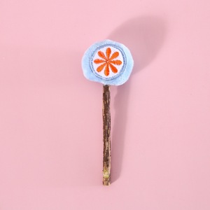 Juguete de peluche de dibujos animados para gatitos, caramelos de frutas y Piruleta de pata de gato con Matatabi, <span class=keywords><strong>mordedor</strong></span> para masticar y aliviar el aburrimiento dental - Product Image 6