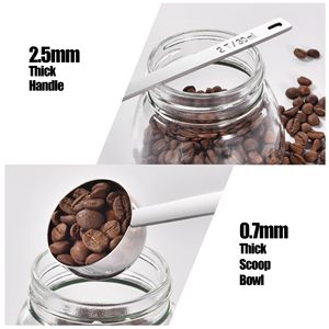 <span class=keywords><strong>Cuchara</strong></span> <span class=keywords><strong>Medidora</strong></span> <span class=keywords><strong>de</strong></span> Café Clásica <span class=keywords><strong>de</strong></span> Acero Inoxidable Doosu, <span class=keywords><strong>Cuchara</strong></span> <span class=keywords><strong>de</strong></span> Metal <span class=keywords><strong>de</strong></span> Grado Alimenticio con Mango Largo <span class=keywords><strong>de</strong></span> 6.9 Pulgadas para Café - Product Image 6