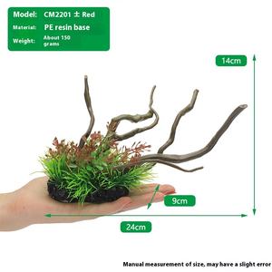 Fabriek Direct Nieuwe Aquariumdecoratie Waterplanten En Gezonken Boomwortels Simulatie Gezonken Boomwortels <span class=keywords><strong>Aquarium</strong></span> Accessoires - Product Image 4
