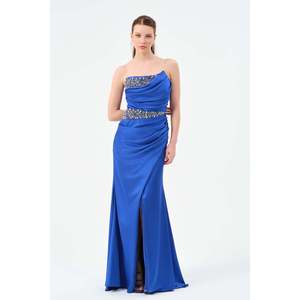 Colección de Ropa Azul Saks para Mujer de DANS, Disponible en Tallas Europeas 38-42, Ropa Elegante y Cómoda para Uso Diario - Product Image 3