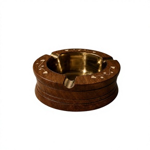 Quemador de Incienso Bakhoor con Aroma a Madera de Oud y Caramelo, Forma de Cuenco Decorativo con Interior Metálico, Decoración Artística y Cultural para Mesa - Product Image 1