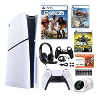 Pour la console Slim 5 1 To, manette DualSense incluse