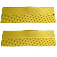 2 pièces de planches de traction antidérapantes pour pneus, sable, boue, neige, en plastique, outil d'évacuation d'urgence pour véhicule, camping, voyage, rampe de voiture