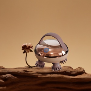 Masseur de tête relaxant, machine de massage automatique de la tête, petite brosse de massage pour la tête, équipement en silicone - Product Image 3