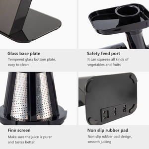 <span class=keywords><strong>Presse</strong></span>-agrumes électrique SJ-024 avec lames en alliage, compatible lave-vaisselle et autonettoyant, pour usage extérieur, vert/noir/blanc <span class=keywords><strong>Silver</strong></span> <span class=keywords><strong>Crest</strong></span> - Product Image 2