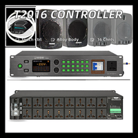 Rbr T-2016 Layar Sentuh 16+1CH Pengontrol Urutan Daya 240V/110V Konstruksi Logam 2U Pemasangan Rak Baterai Lithium