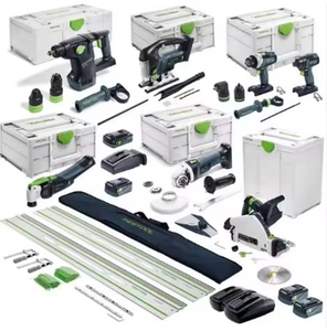 ชุดคอมโบไร้แปรงถ่าน18V 5ชิ้นสำหรับใช้เป็นผู้ช่วยสร้าง5.2ah - Product Image 6