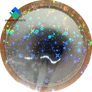 <span class=keywords><strong>Film</strong></span> holographique à motif d'étoile transparente Jiangtai <span class=keywords><strong>Film</strong></span> de stratification thermique Bopp - Product Image 1