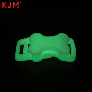 Accesorios para mascotas <span class=keywords><strong>Collar</strong></span> de perro Plástico Luminoso Fluorescente Verde Seguridad Ajustable Hebilla para mascotas - Product Image 6