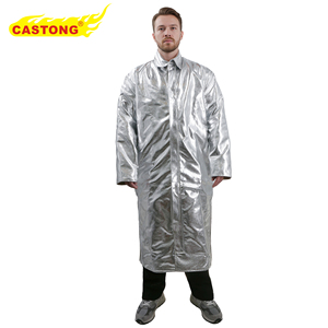 Vêtements <span class=keywords><strong>de</strong></span> sécurité ignifuges et résistants aux flammes Castong, isolation thermique, coutures soudées, protection contre les hautes températures jusqu'à 1000°C - Product Image 1