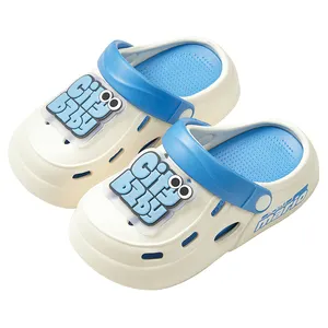 बच्चों के पहनने के लिए प्रतिरोधी बच्चों के चप्पल के बाहर खुशमिजाज मारियो सॉफ्ट फैशनेबल बीच सैंडल, उपयुक्त थोक बच्चों के जूते।