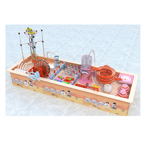 Giấc Mơ bắt Trung Tâm Khoa học trẻ em Bảo tàng trắng pastel mềm nước CHƠI thiết bị bàn điện - Product Image 2