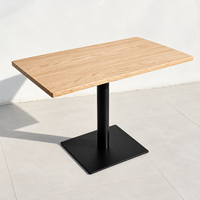 Plateau de table compact et durable en HPL, résistant aux taches, en stratifié haute pression pour tables de café et de restaurant commerciaux