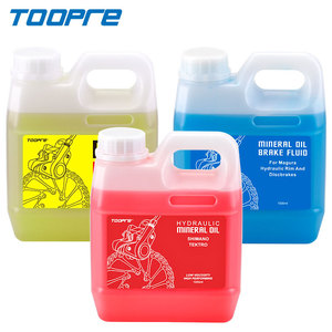 Líquido de <span class=keywords><strong>Frenos</strong></span> <span class=keywords><strong>Mineral</strong></span> TOOPRE para Bicicletas de Montaña, 1000 ml, con Pastillas de Freno Incluidas, Mecanismo para MTB, <span class=keywords><strong>Aceite</strong></span> de <span class=keywords><strong>Frenos</strong></span> DOT de 1L - Product Image 1