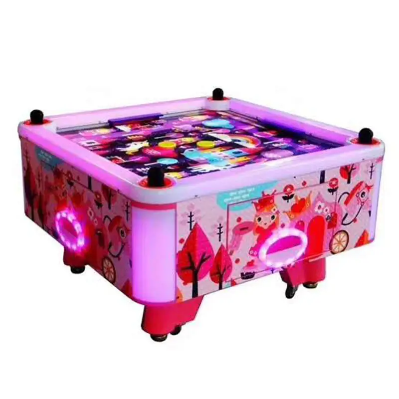 I più nuovi giochi di riscatto 4 giocatori macchina da gioco di Hockey Multi Player Air Hockey Table