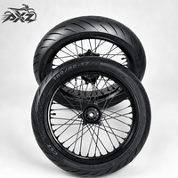 17 Zoll CNC Aluminium Supermoto Radsatz für Surron Ultra Bee Hochleistungs-Elektro-Bike Felgen Reifen Set für Ganzjahresfahrten