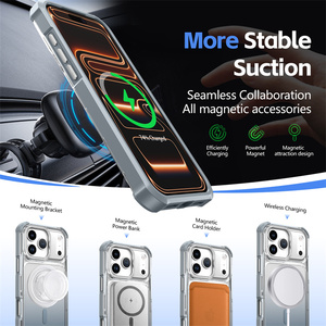 Custodia per telefono con ricarica wireless magnetica e telaio solido, <span class=keywords><strong>cover</strong></span> trasparente anti-graffio e anti-impronta per <span class=keywords><strong>HUAWEI</strong></span> <span class=keywords><strong>Mate</strong></span> 80/<span class=keywords><strong>Mate</strong></span> 80 <span class=keywords><strong>Pro</strong></span> - Product Image 6