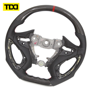 Volant en fibre de carbone véritable TDD compatible avec Hyundai Sonata 8 2011-2014 - Product Image 2