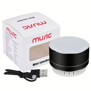 Haut-parleur sans fil portable A10 de haute qualité, mini, en métal, avec basses puissantes, pour téléphones mobiles - Product Image 5