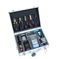 Ensemble d'outils de maintenance des fibres, boîte à outils de fibre optique, kit d'outils FTTH