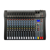 WEISRE CT12 Pas Cher Prix Haute Qualité Professionnel Studio Enregistrement Mixeur Performance avec USB MP3 Audio 90dB Puissance 120V AC