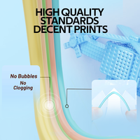 Honya Monochrome PLA 1.75MM Rainbow Filament Winder 1KG Mainan Pena Cetak 3D Printer