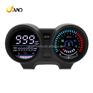 Spidometer <span class=keywords><strong>Digital</strong></span> LCD Motor WANOU-YJYB-RY01 TITAN150, <span class=keywords><strong>Odometer</strong></span> Elektrik, Pengukur Kecepatan - Product Image 1