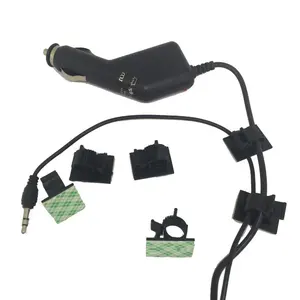 Clip di plastica Kwik cavo di linea cavo per Computer cavo caricabatterie per auto regolabile appiccicoso morsetto cavo di fissaggio