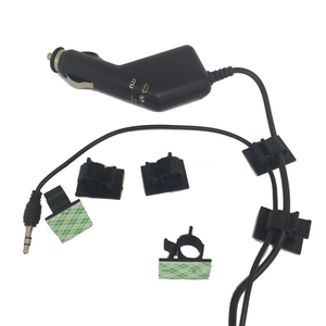 Klip Kabel Plastik Kwik yang Dapat Disesuaikan untuk Kit Interior Charger Mobil - Penjepit Kabel Perekat untuk Memperbaiki Kabel Komputer - Product Image 1
