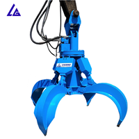 Accesorio de Agarre Tipo Cáscara de Naranja con Alta Fuerza de Sujeción para Aplicaciones de Desecho, Demolición y Limpieza de Sitios con Movimiento Suave de 360° °   Swing