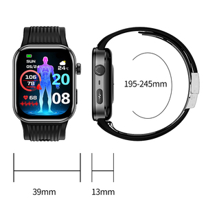 Reloj Inteligente S191 con Pantalla Táctil AMOLED Cuadrada, ECG, Bomba de Aire, Monitor de Presión Arterial, Detección de Caídas en Personas Mayores, Llamada <span class=keywords><strong>SOS</strong></span> - Product Image 6