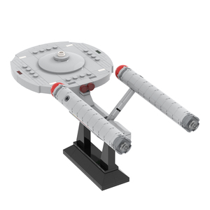 MOC1207 mooxi u.ss modello di serie creativa aziendale anime in plastica Action Figure Puzzle set di mattoncini per bambini giocattoli - Product Image 5